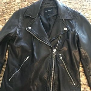 Madewell leather jacket